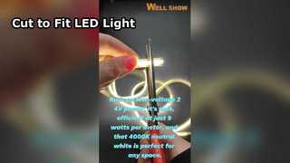 Tira de luz COB de cualquier corte