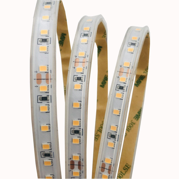 funcionamiento dual elegante ligero flexible del agua de 2 colores de las tiras 24V SMD2835 de voltio LED de 3000K 4000K 6500K 12