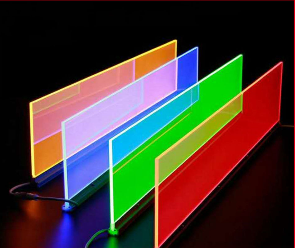 el tamaño de encargo de la placa de guía de luz de 2m m 3m m 4m m 5m m 10m m LPG forma el punteado de la transparencia del laser el 98%