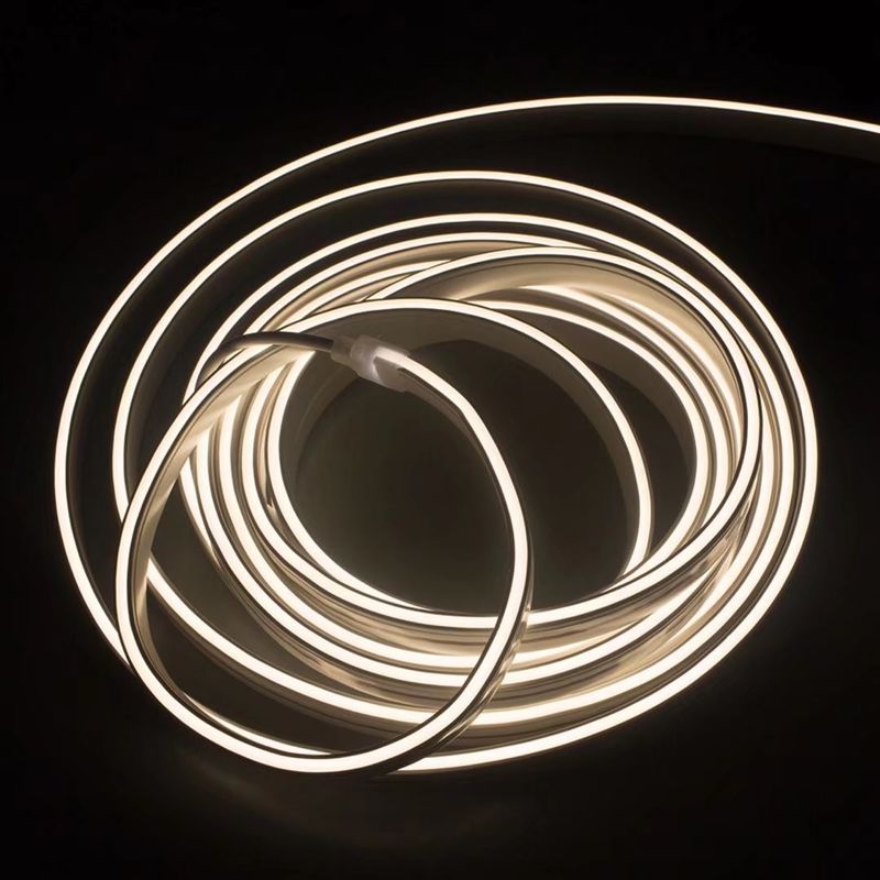 Las luces de neón de tira de la cuerda del silicón flexible LED colorean IP65 al aire libre cambiable IP67