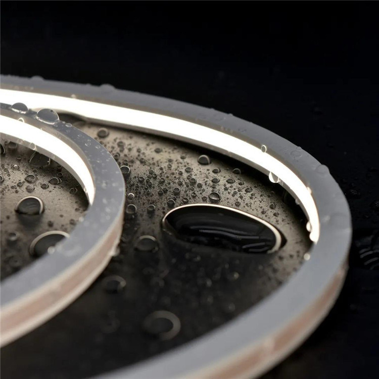 1010 1212 silicones flexibles de tira del LED de la decoración casera interior de neón de la luz 12V 8W 12W