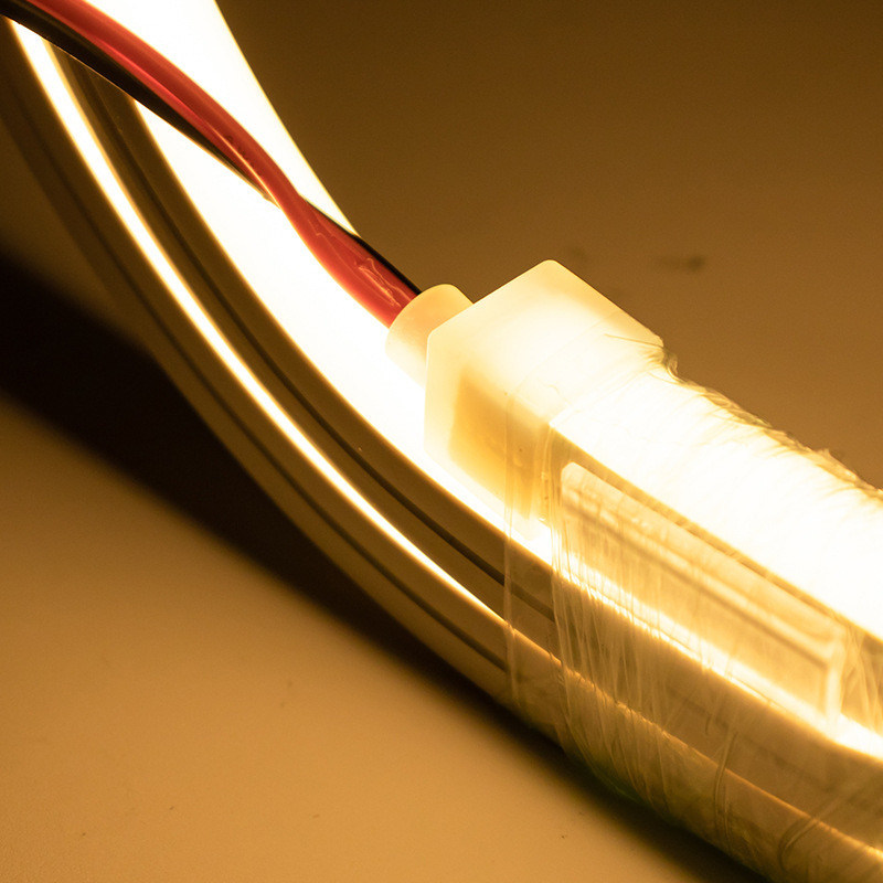 1010 1212 silicones flexibles de tira del LED de la decoración casera interior de neón de la luz 12V 8W 12W