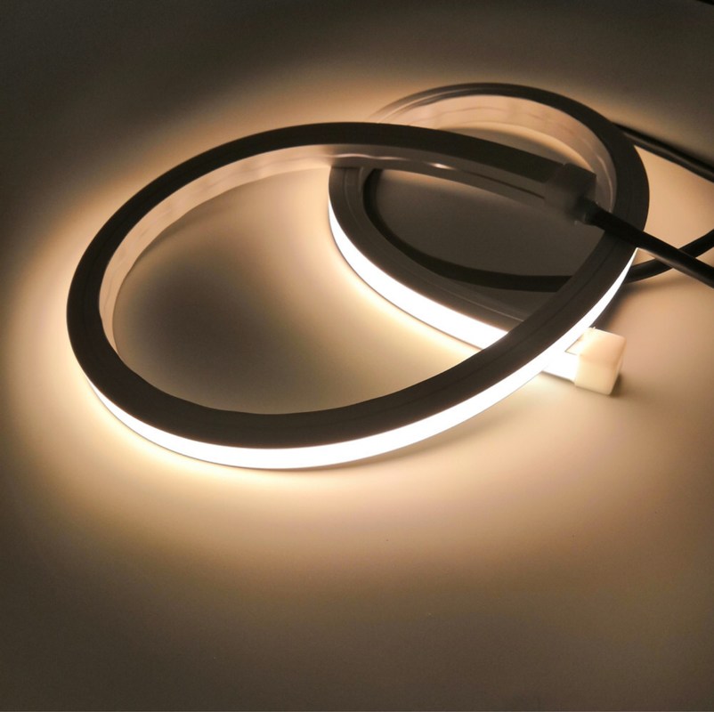 1010 1212 silicones flexibles de tira del LED de la decoración casera interior de neón de la luz 12V 8W 12W