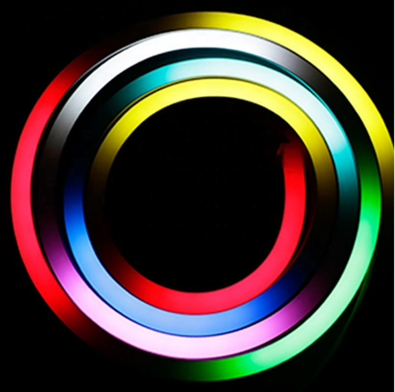 cambio flexible de neón del color de la luz de tira de 3000K LED 24V 14W 1616 RGB