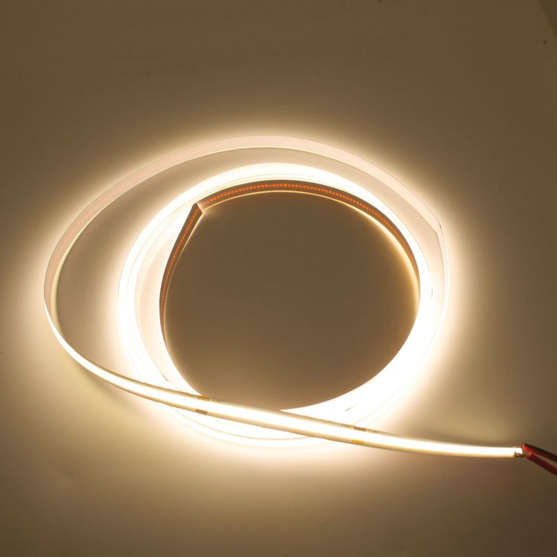 decoración de alta densidad del hogar de la MAZORCA 12V 4000K 10W de la tira de los 480leds/M LED