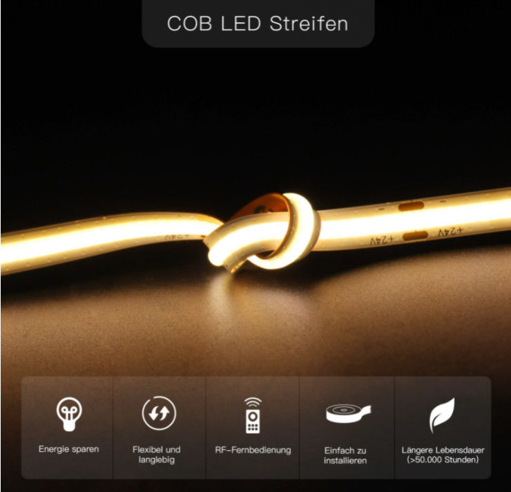 Color 24V 14.4W del cambio del doble de Dimmable del tiristor de la luz de la MAZORCA de IP20 IP65 LED