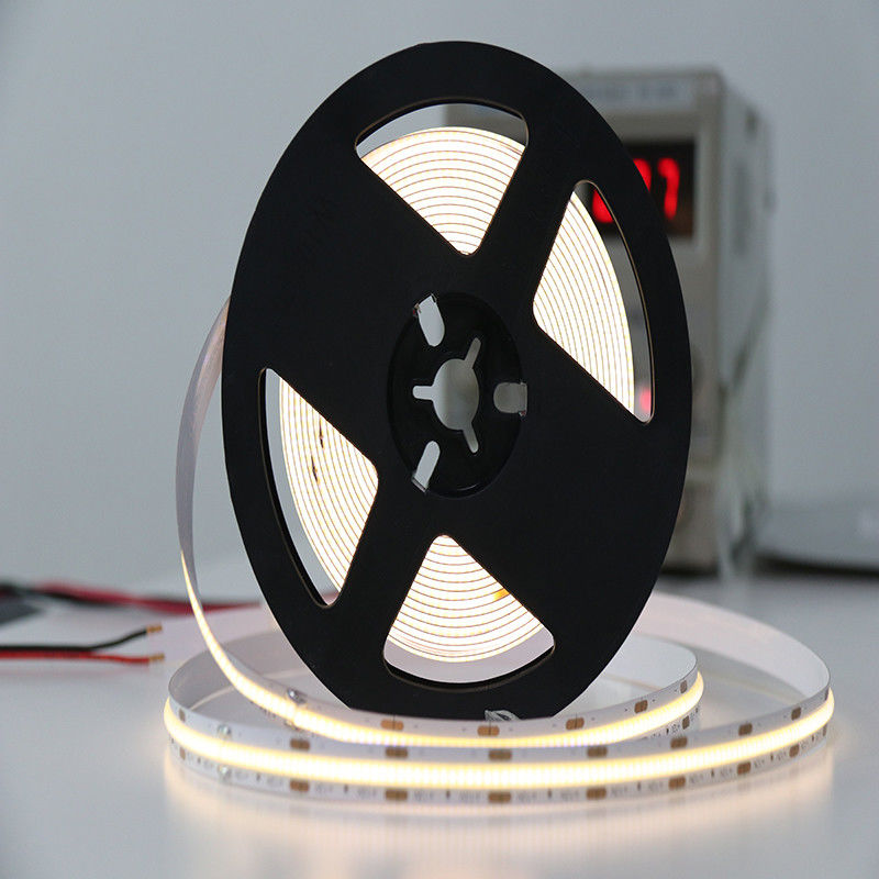 Luces de tira calientes blancas de la MAZORCA LED del color armonioso 12V 24V 8m m