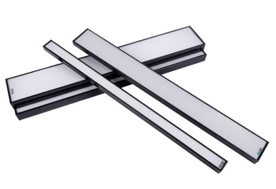 luz linear pendiente 3000K 4000K 6500K LED de luz de 220V del amortiguador linear de la barra 0-10V