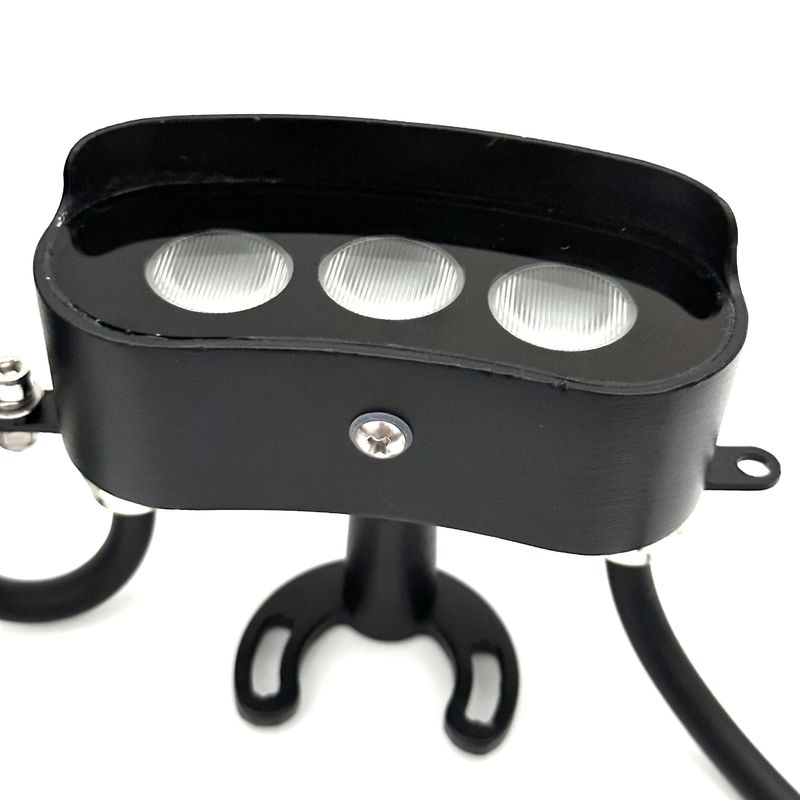 LED conectable aluminio acero Flex LED Wall Washer luz 24V 4000K Blanco cálido 12W 24W