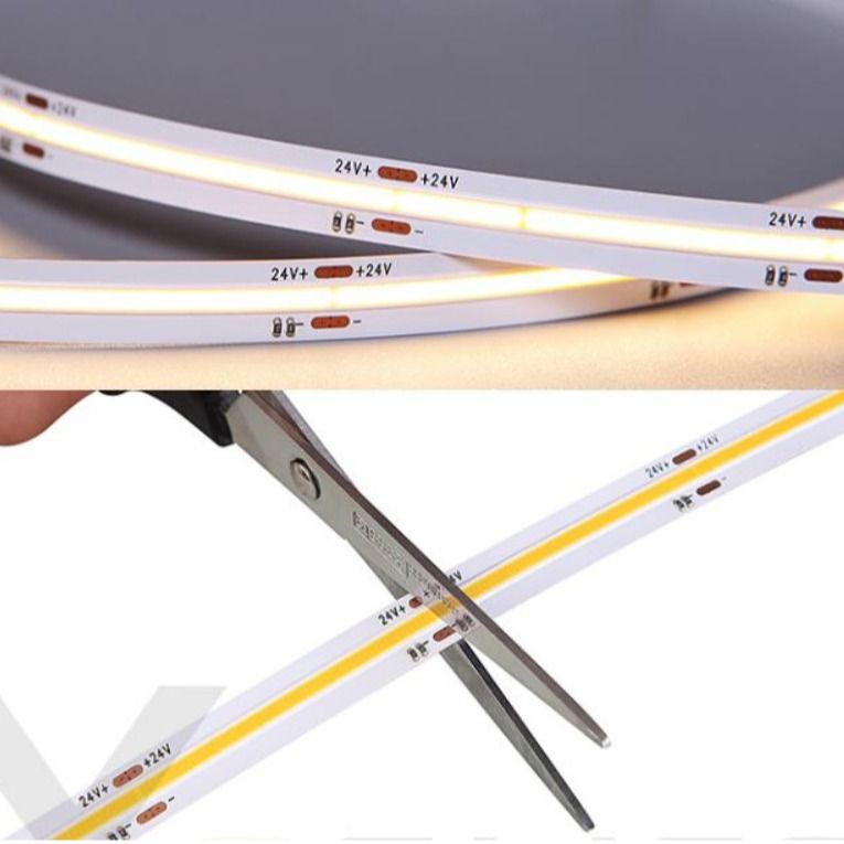 Flexible Cuttable de la luz 14.4W de la MAZORCA de DC 24V LED para la decoración