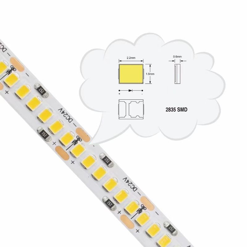 Brillo flexible impermeable al aire libre de la luz de tira del LED alto 13w para la decoración