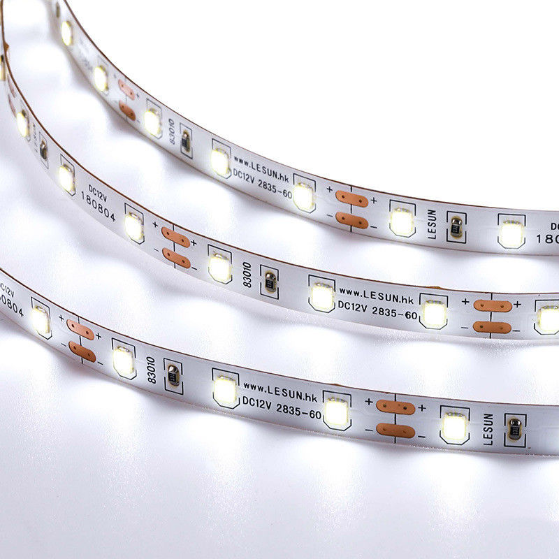 Alta luz flexible de neón DC 12V 24V 10W el 120leds/M SMD 2835 del lumen LED