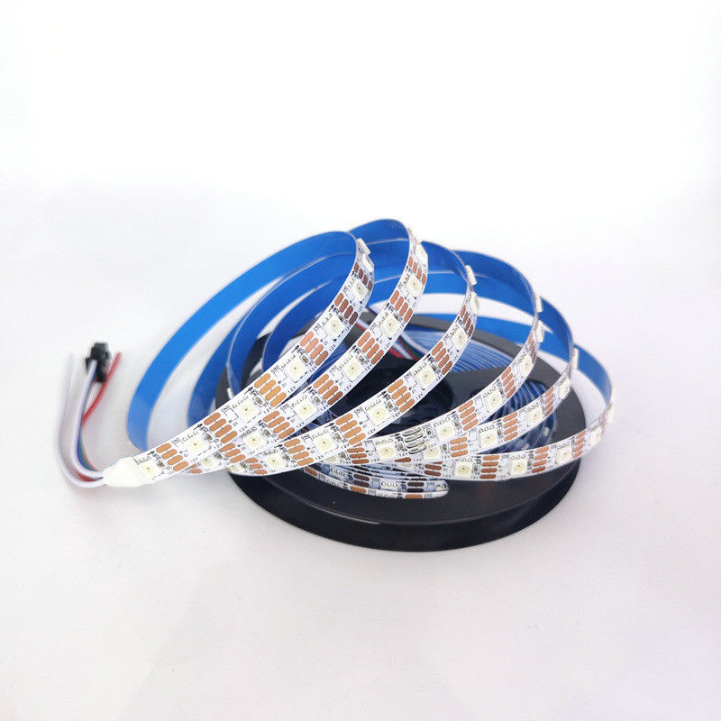 colores multi llevados flexibles de la tira de tubo 12V SMD 5050 RGB 300 LED