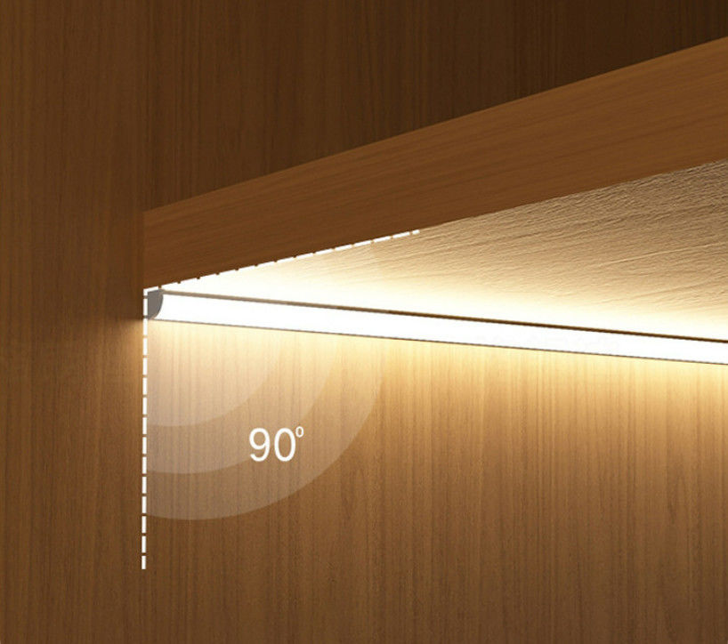 Tipo LED del supermercado V bajo iluminación de tira del gabinete 24V 6500K 14.4W