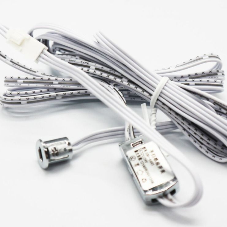 24V / inductor bloqueado sensor infrarrojo del cuerpo del sensor del barrido de la mano del sensor de movimiento del gabinete de los accesorios del sensor de 12V LED