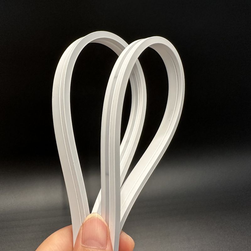 el tubo flexible de neón llevado enciende 24V luz interior/al aire libre de 2700~6500K de IP65 12W del silicio del tubo