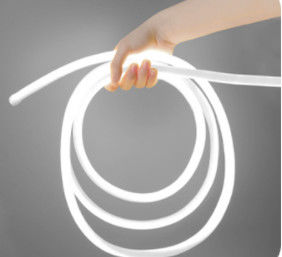 360 luz redonda 24V 12W IP67 del tubo de tira del grado del silicón flexible de neón de la luz DIY LED