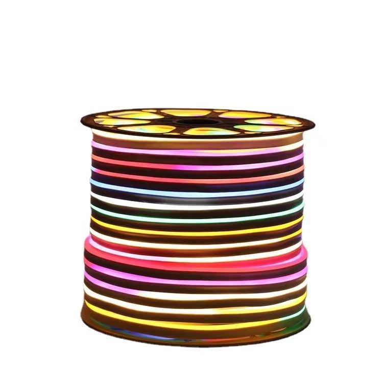 decoración flexible de neón del tubo el 14.4W/M Silicone Tube For de los 240LEDs/M LED