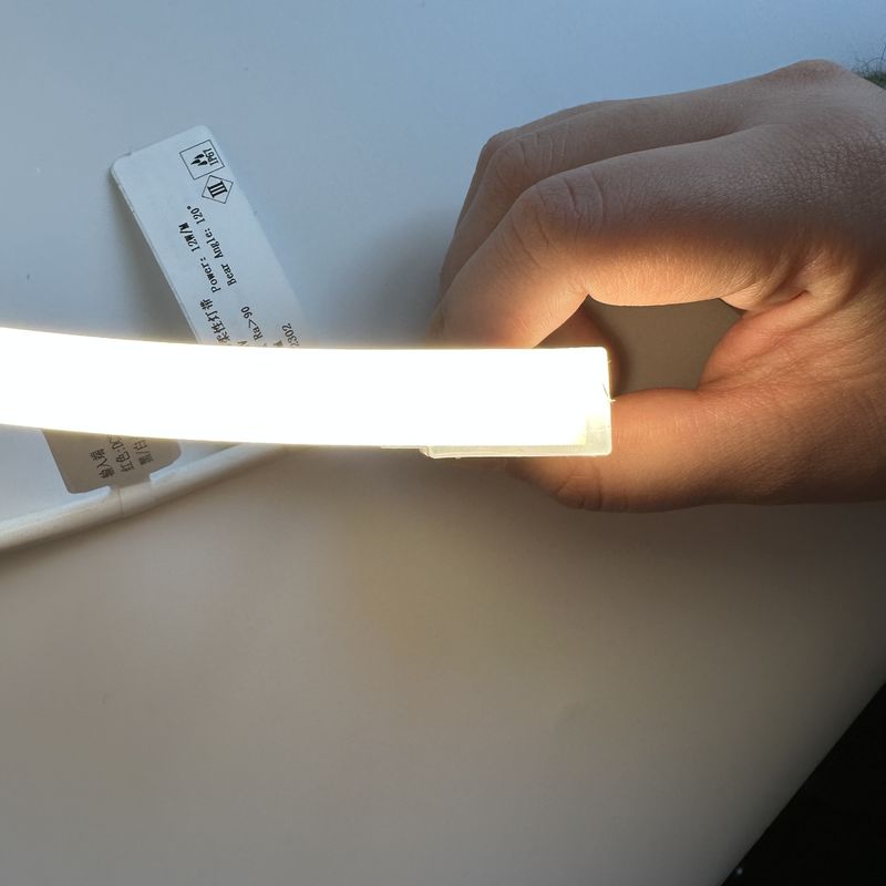 Luz de tira de neón del silicón del LED 2700K - 6000K/RGBW/DMX512 24V 1010 luz de neón 1212 16116
