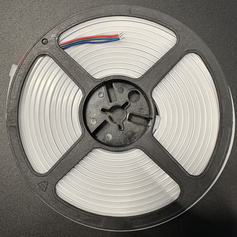 IP65 impermeabilizan interior ligero de neón de doblez de tira del silicón de 24V 0410 LED/al aire libre laterales